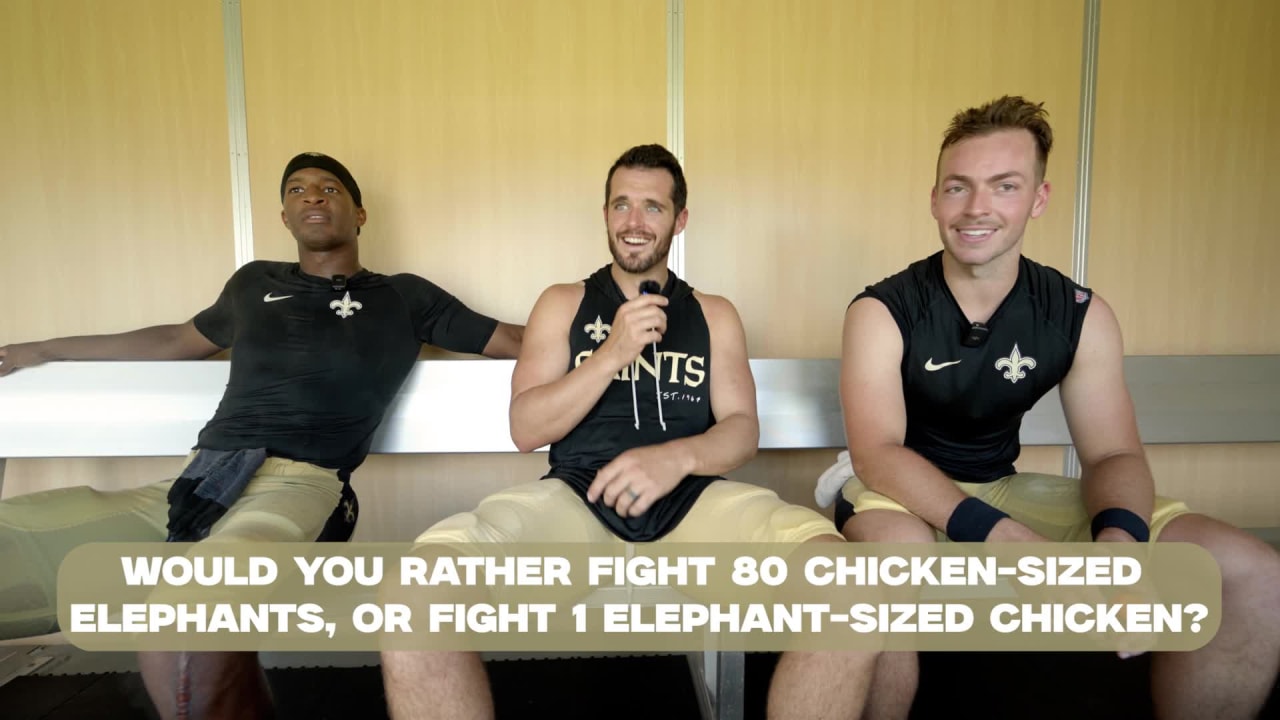 Training Camp: Saints QBs give their Ice Cold Takes at Saints