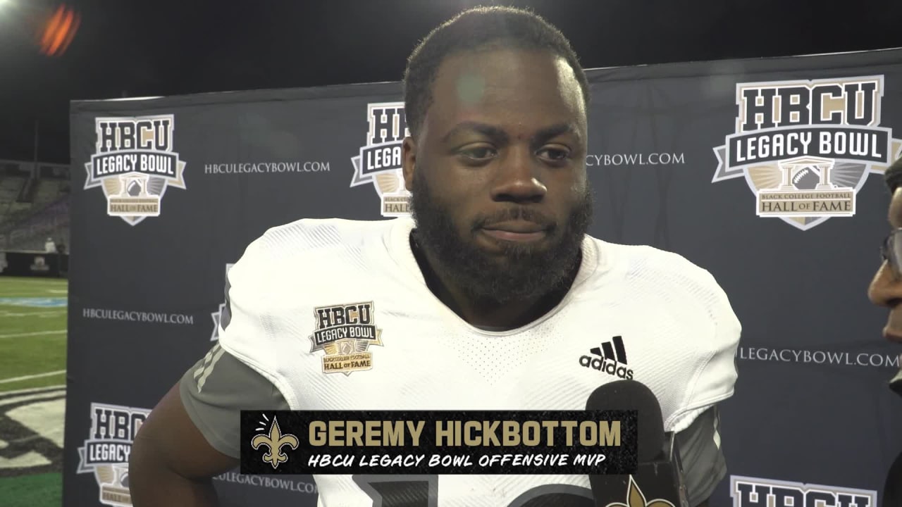 Geremy Hickbottom on Team Gaither win, MVP nod | 2022 HBCU Legacy Bowl Postgame Interview