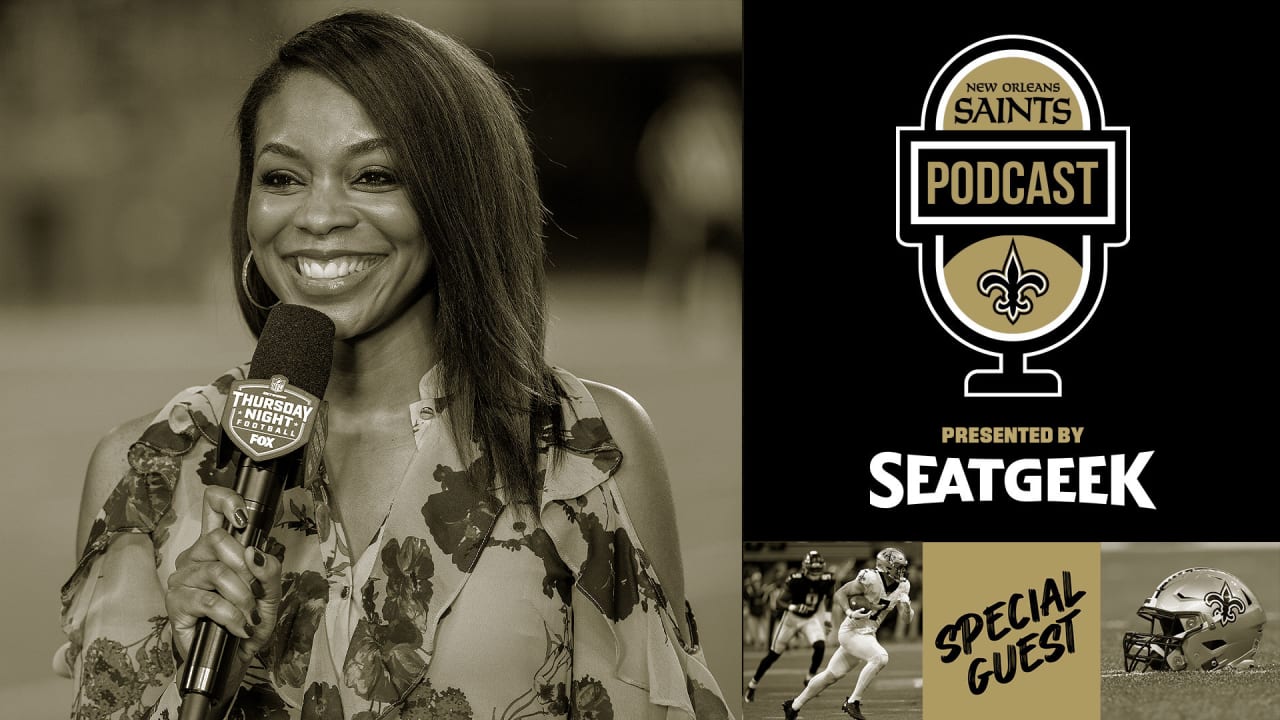 Kristina Pink on Saints Podcast presented by SeatGeek