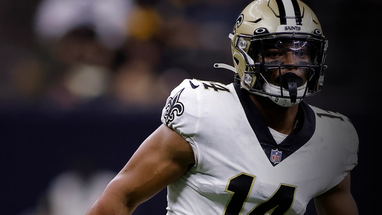 Saints waive wide receiver Kawaan Baker, their former 2021 draft pick