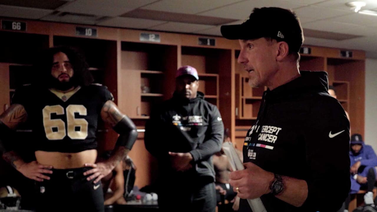 Dennis Allen postgame locker room speech 2022 NFL Week 5