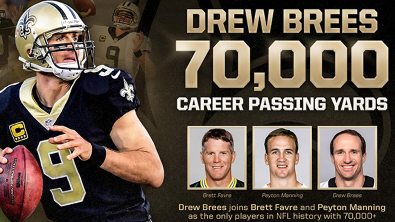 Drew Brees: Career Passing Yardage Record Within Reach - Sports Illustrated