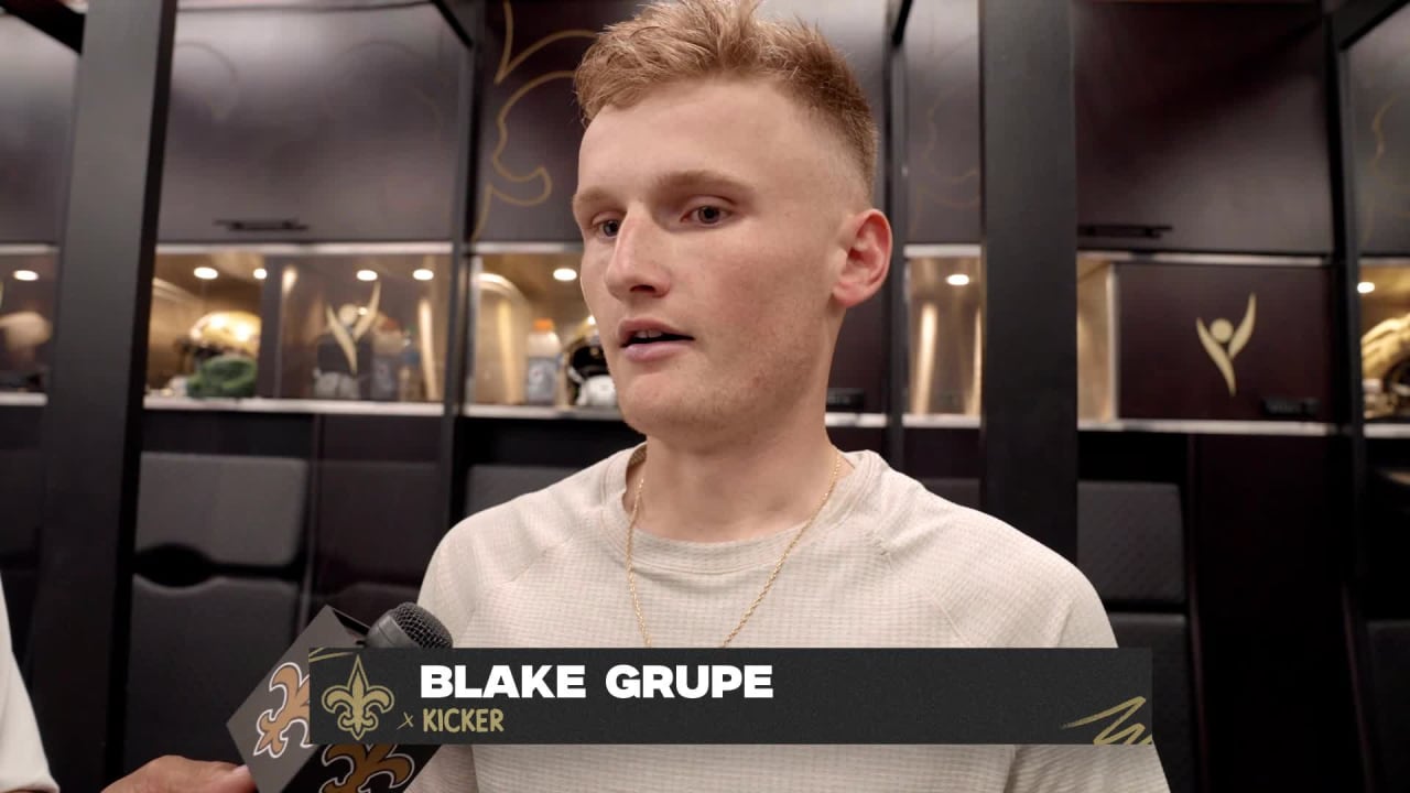 Blake Grupe on his Week 1 performance