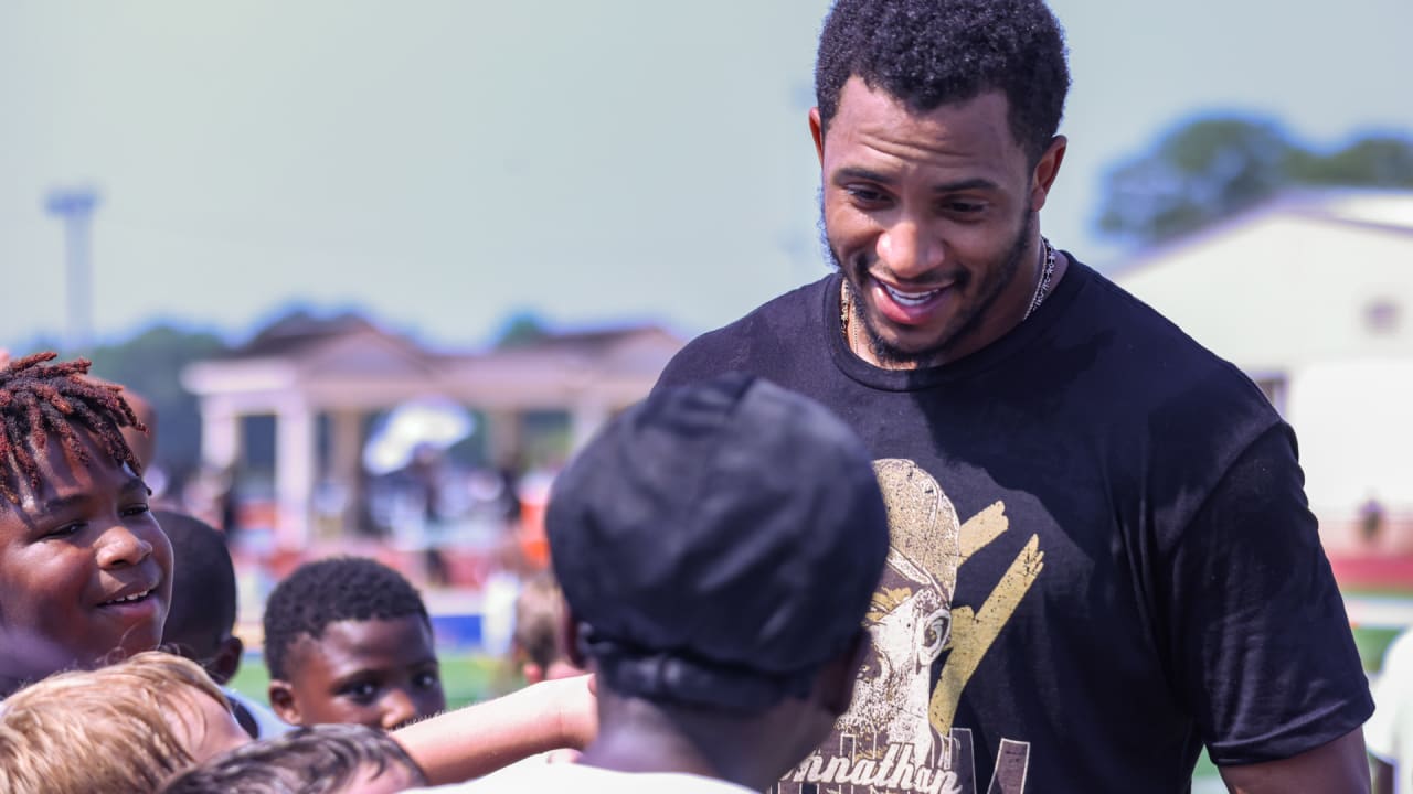 Jonathan Taylor Hosts 3rd Annual Youth Football Camp