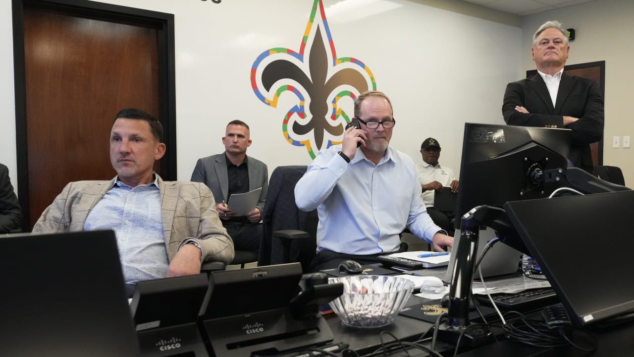 2023 NFL Draft: Behind the scenes at the Saints draft at the Ochsner ...