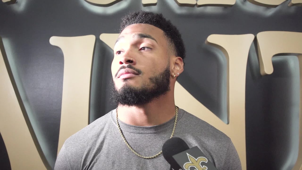 Saints Rookie Minicamp 2022 Abram Smith Running Back Interview 5/14/2022
