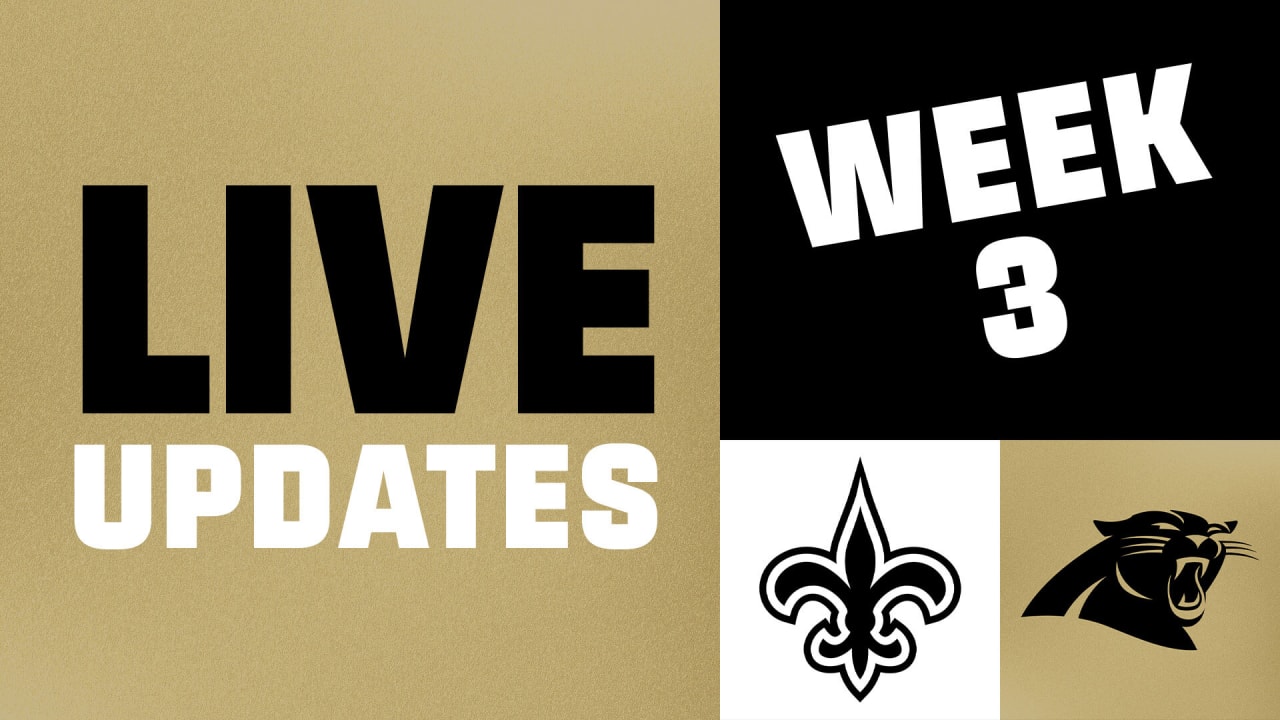 Saints at Panthers: Game time, TV schedule, streaming, more for Week 3