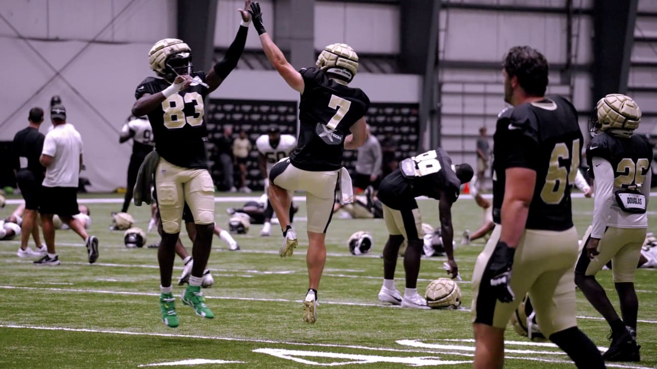 Training Camp Saints Training Camp Highlights from Day 7 8/2/2023