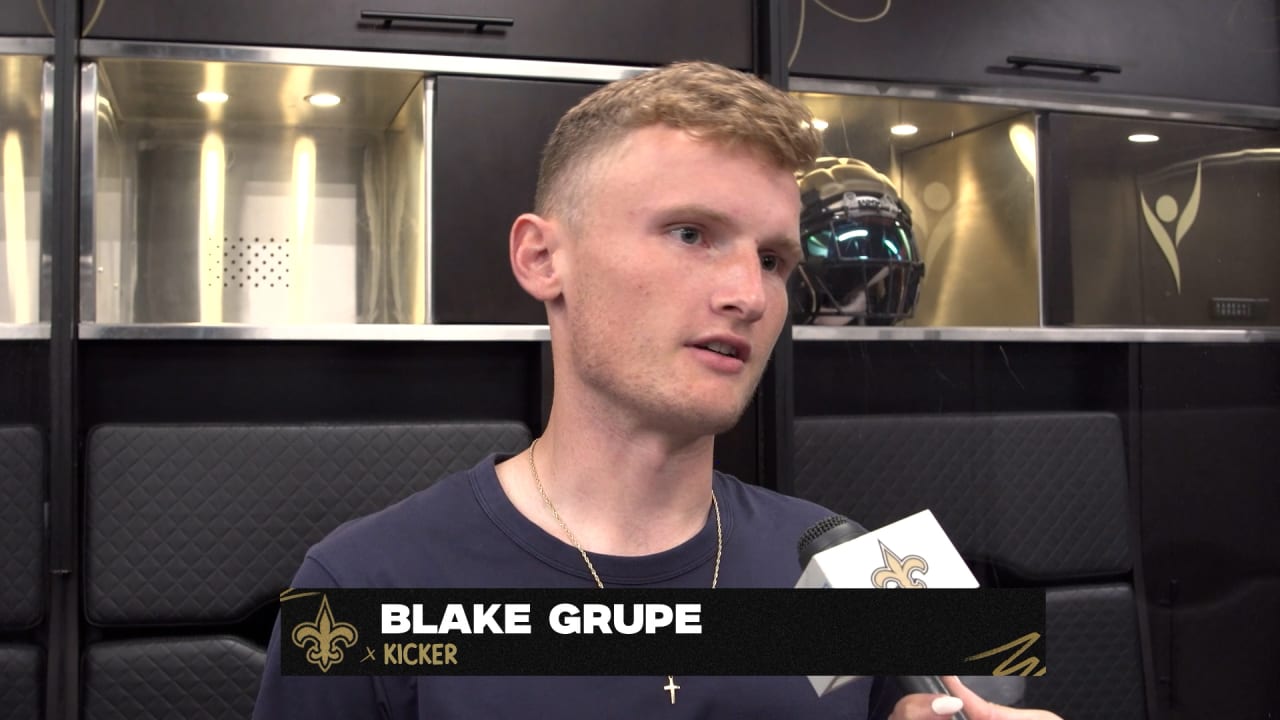 Saints believe new kicker Blake Grupe is man for the job, Saints