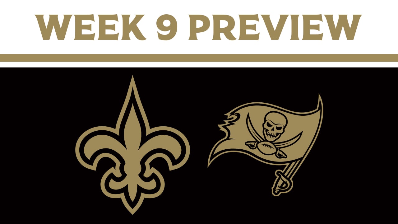 Week 9 Sunday Night Football Live: Saints vs. Buccaneers - Battle