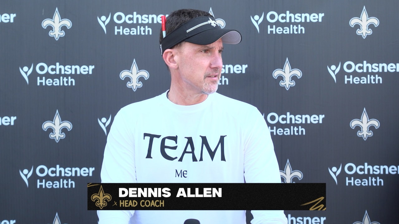 Saints HC Dennis Allen 'not satisfied' after Week 1 win - A to Z Sports