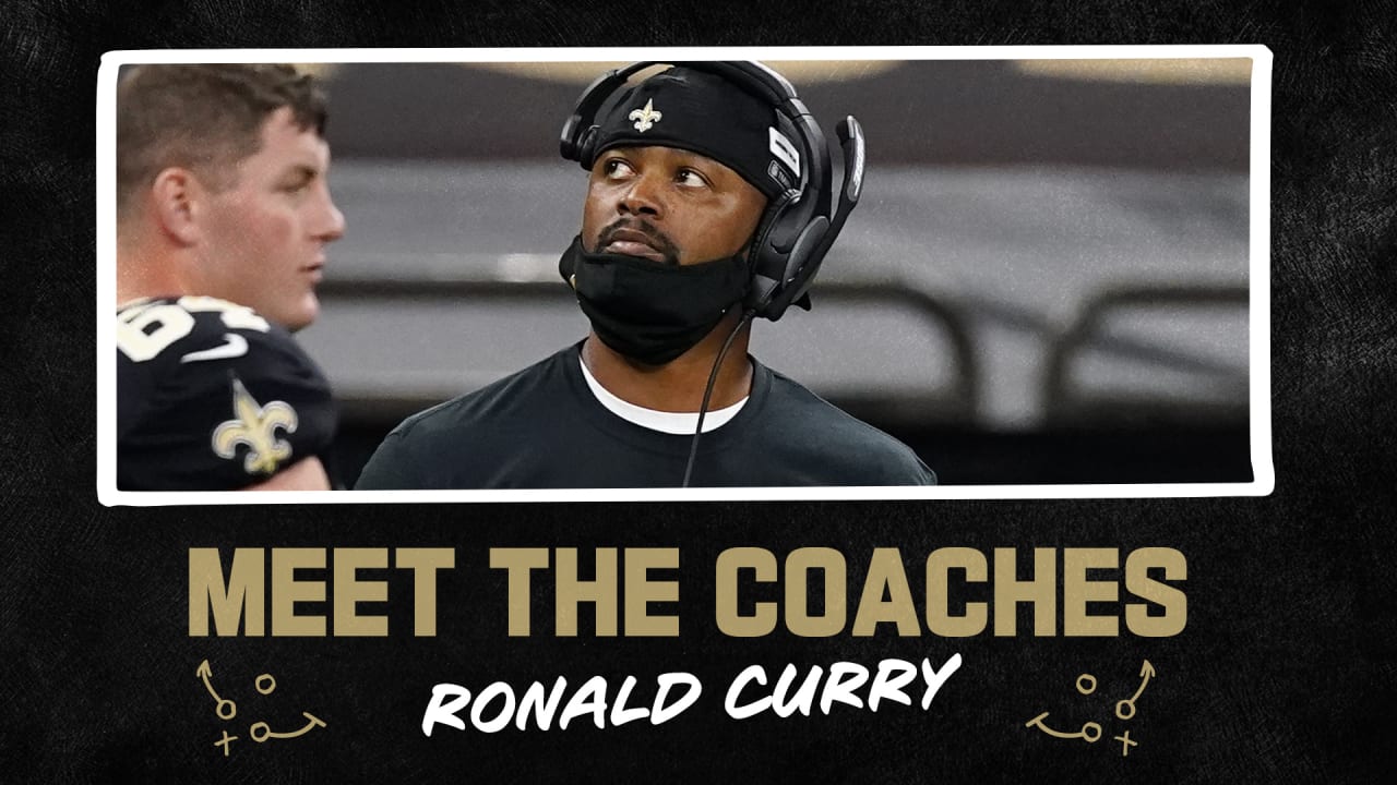 Meet the New Orleans Saints coaches Ronald Curry