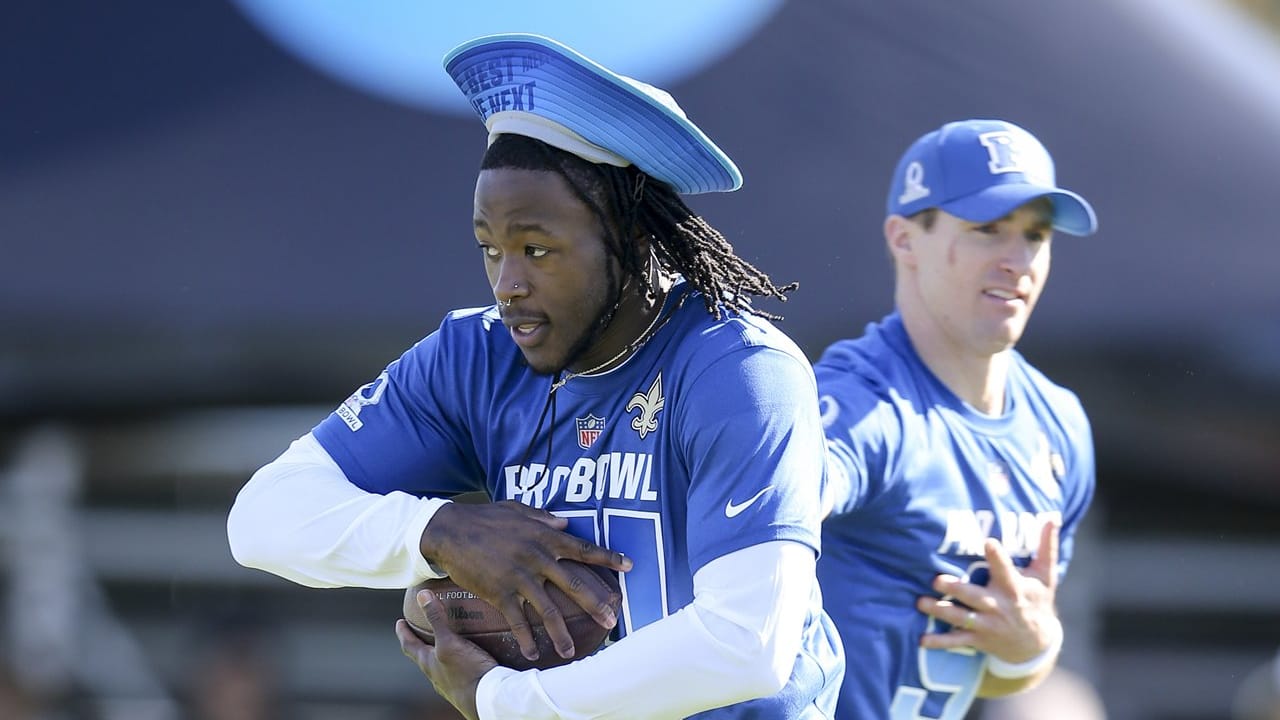 Pro Bowl 2018: Alvin Kamara after practice 01-24-18