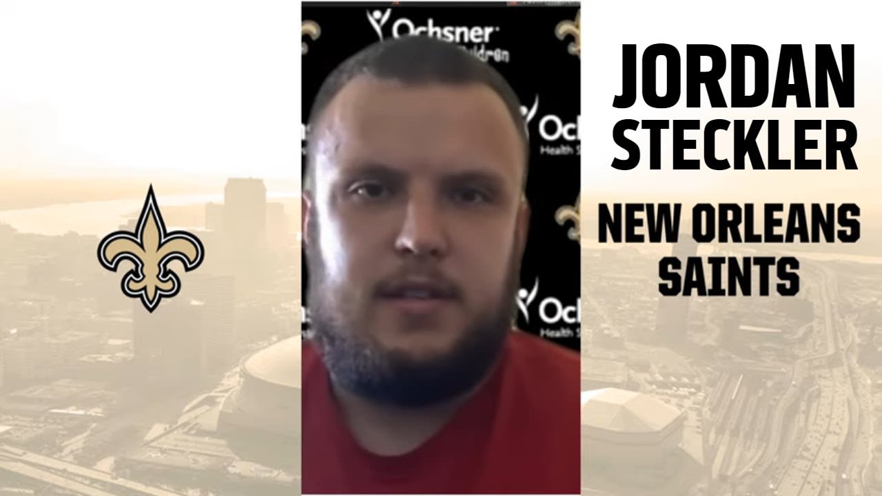 Jordan Steckler Saints 2020 undrafted free agent interview