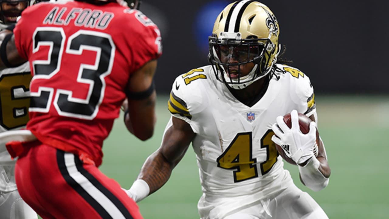 Saints Running Back Alvin Kamara Ruled Out Of Falcons Game With Concussion