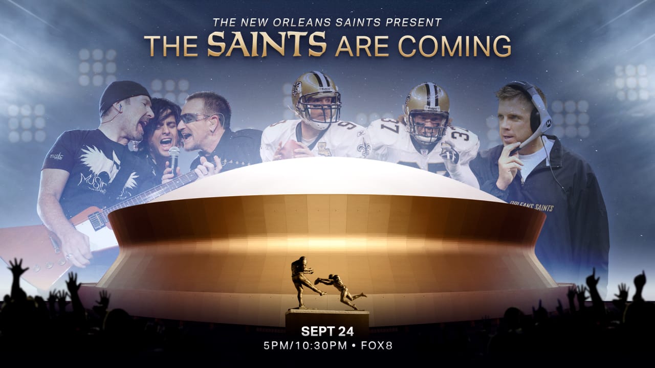 New Orleans Saints announce documentary 'The Saints Are Coming'