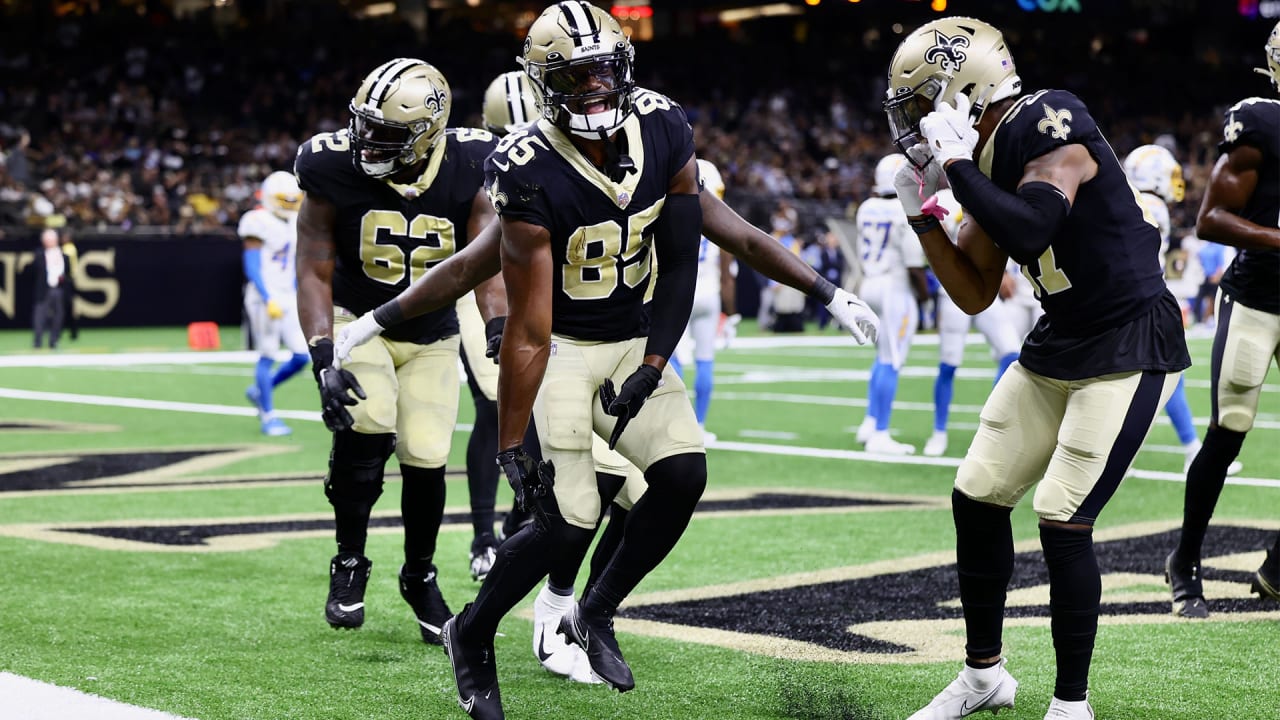 Kirk Merritt TD catch from Ian Book Saints vs Chargers Preseason 2022