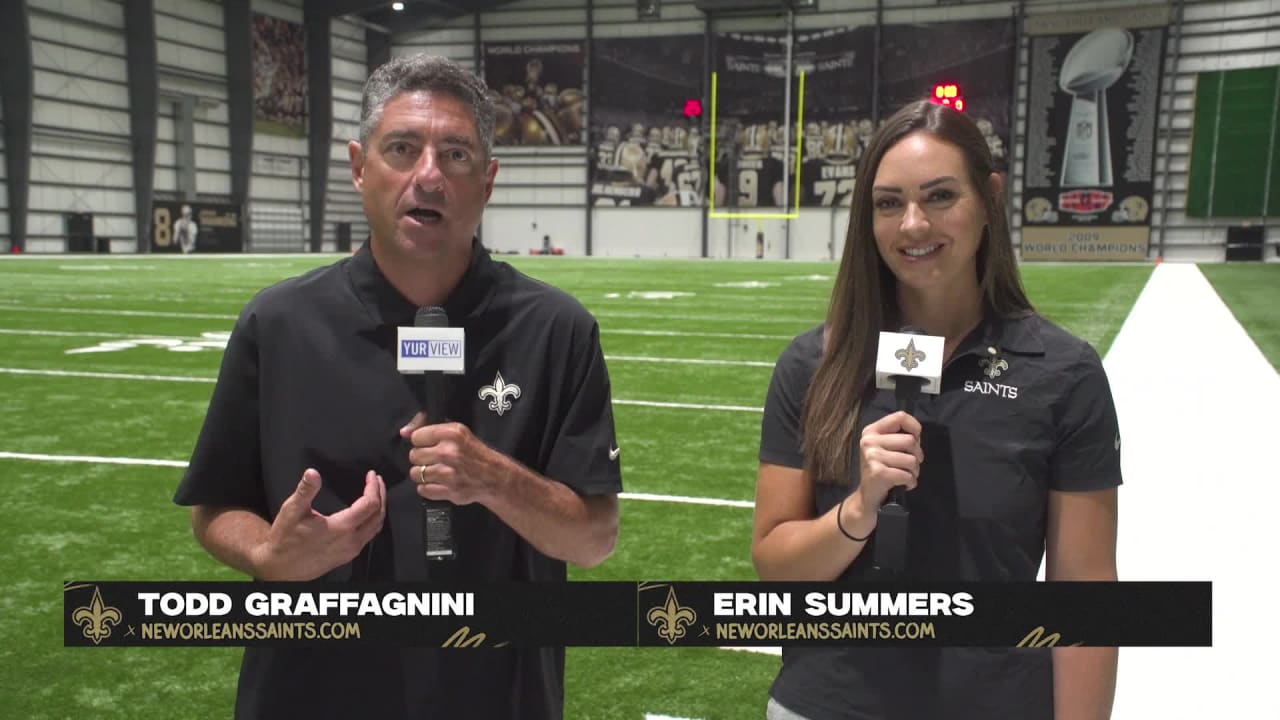 Saints Training Camp Report: Wed, Aug. 9 - Saints Training Camp Report -  YurView