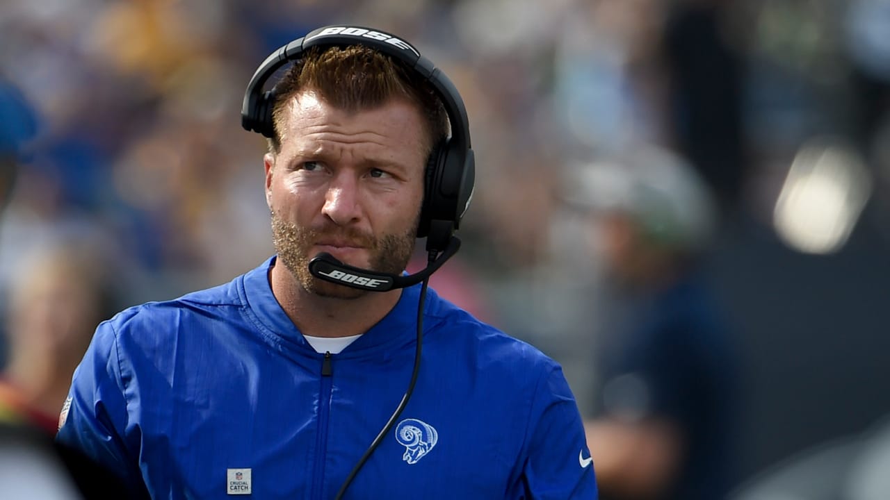 Quotes from Los Angeles Rams head coach Sean McVay's conference call ...