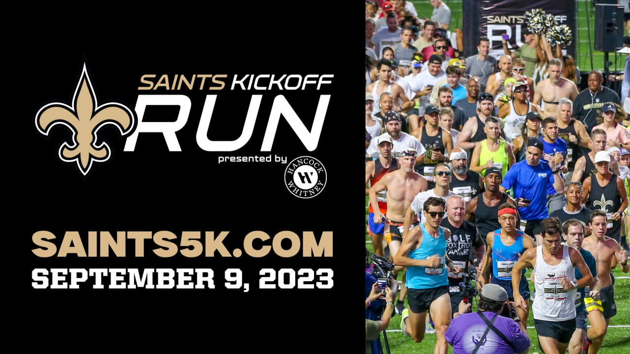 11th annual Saints Kickoff Run presented by Hancock Whitney open for  registration