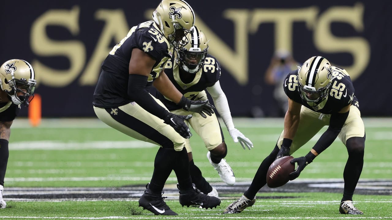 WATCH: Justin Evans snags Saints second interception vs. Texans