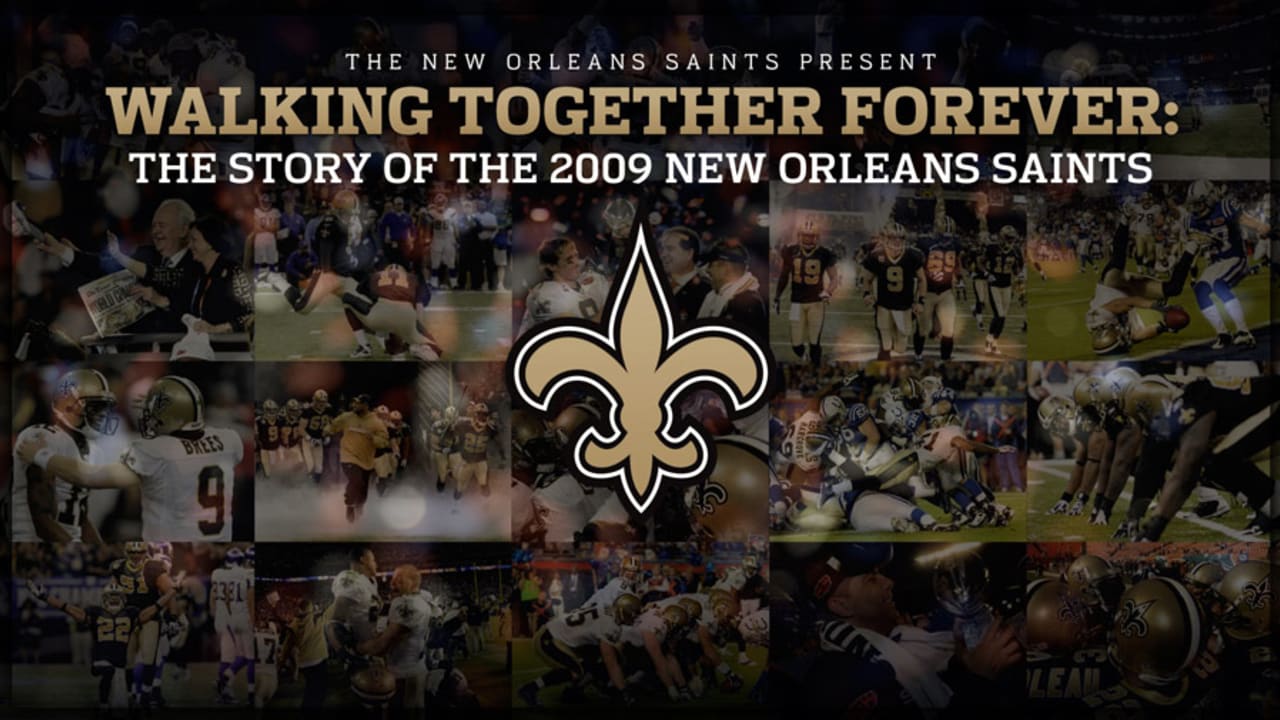 2009 Saints Super Bowl Team Honored at Halftime in Week 15