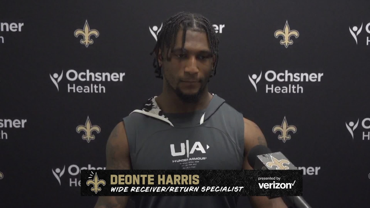 Deonte Harris letting body of work determine his fate with Saints