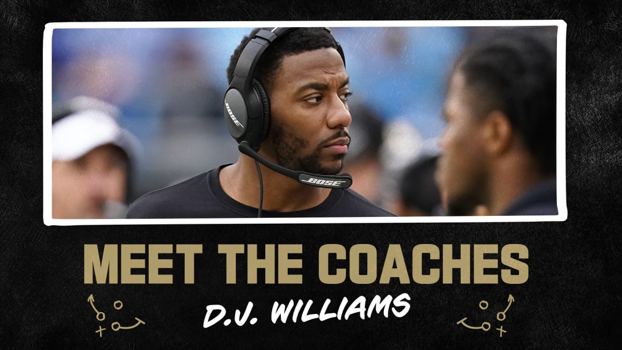 Meet the New Orleans Saints coaches: D.J. Williams