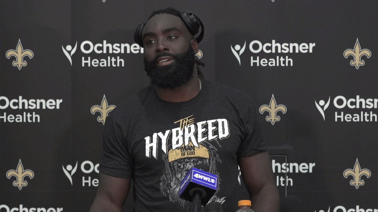 Saints Training Camp 2022 - Demario Davis Media Availability 8/1/22