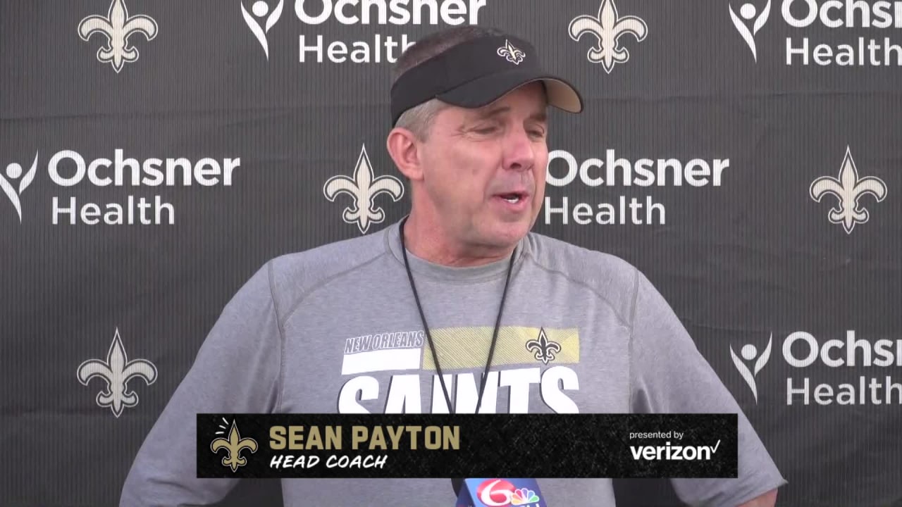 Sean Payton on Taysom Hill's injury Saints Practice 113021