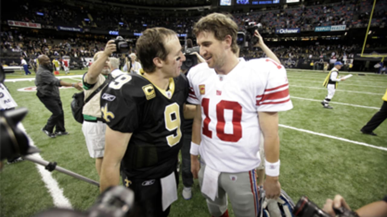 New Orleans Saints' Drew Brees: 'You can not write the story of the NFL  without including Eli Manning'