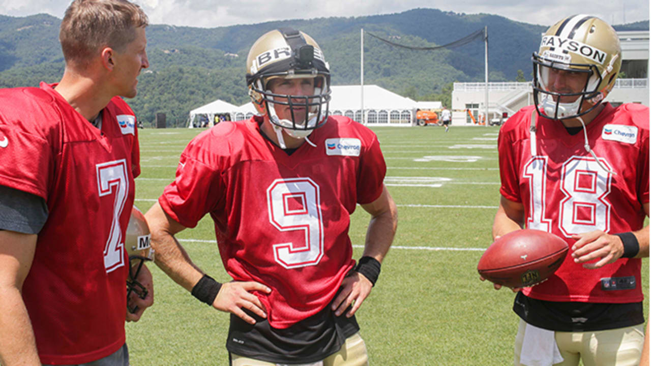 what happened to new orleans saints starting quarterback