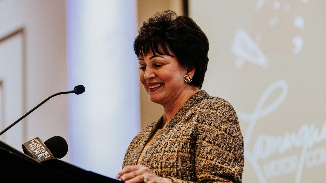 Photos: Saints Owner Gayle Benson Addresses Greater New Orleans ...