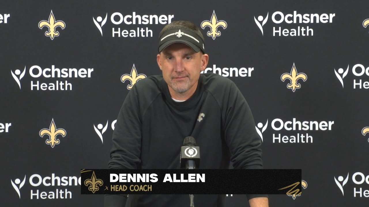 Postgame Interview: Saints HC Dennis Allen Recaps Loss to Bucs