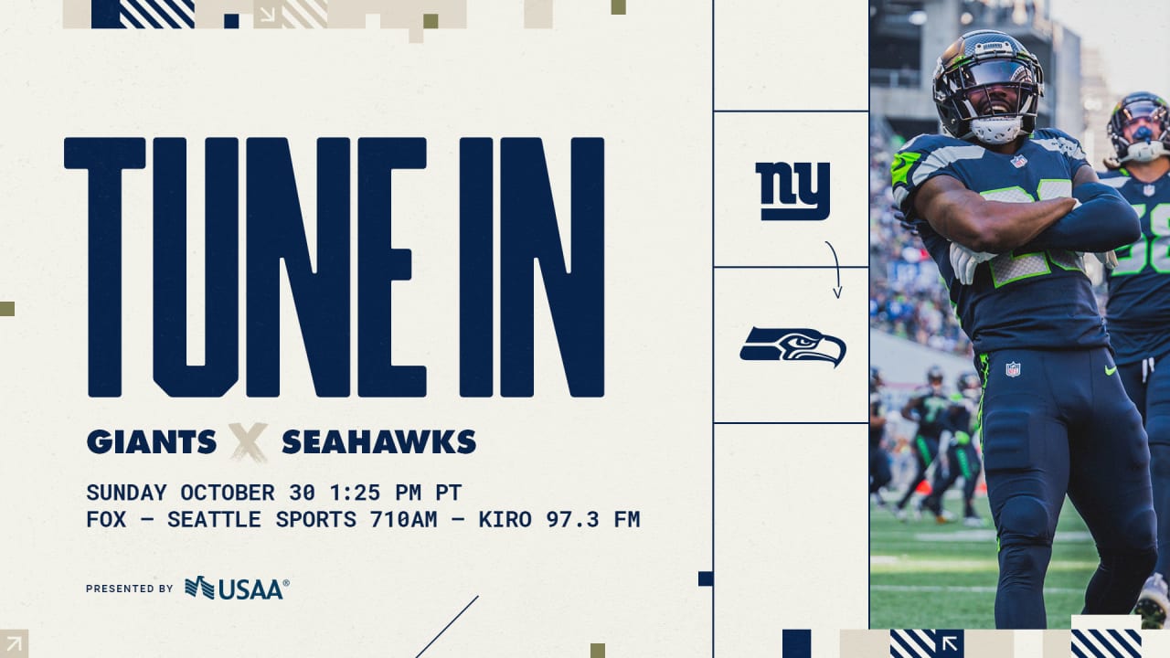 Seahawks vs. Giants: How To Watch, Listen And Live Stream On