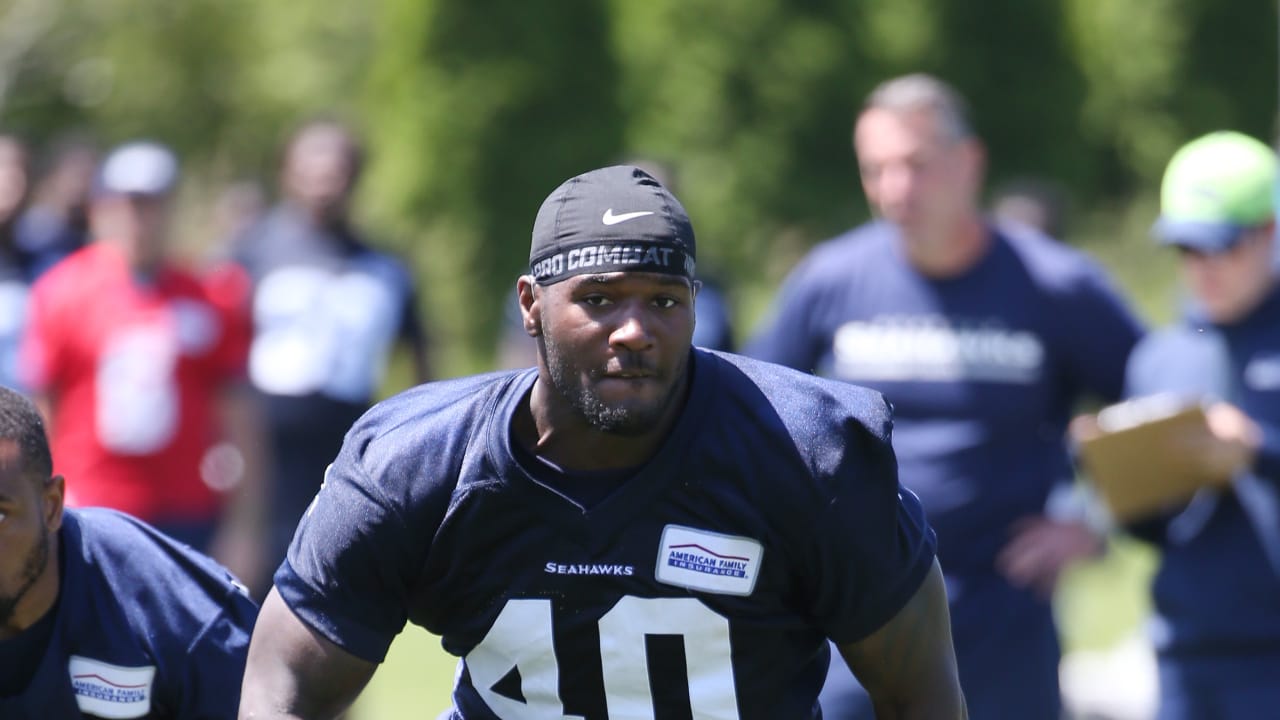 Seahawks fullback Derrick Coleman is back on the field and