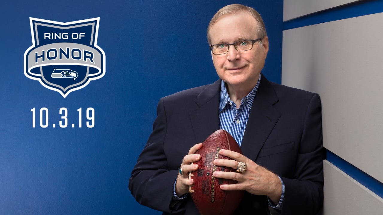 Seahawks induct Paul Allen as 12th member in Ring of Honor