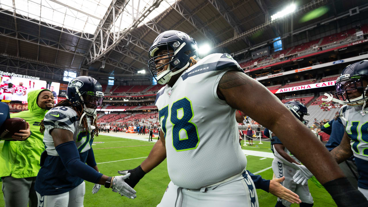 Seahawks right guard D.J. Fluker is healthy again. Will he unseat