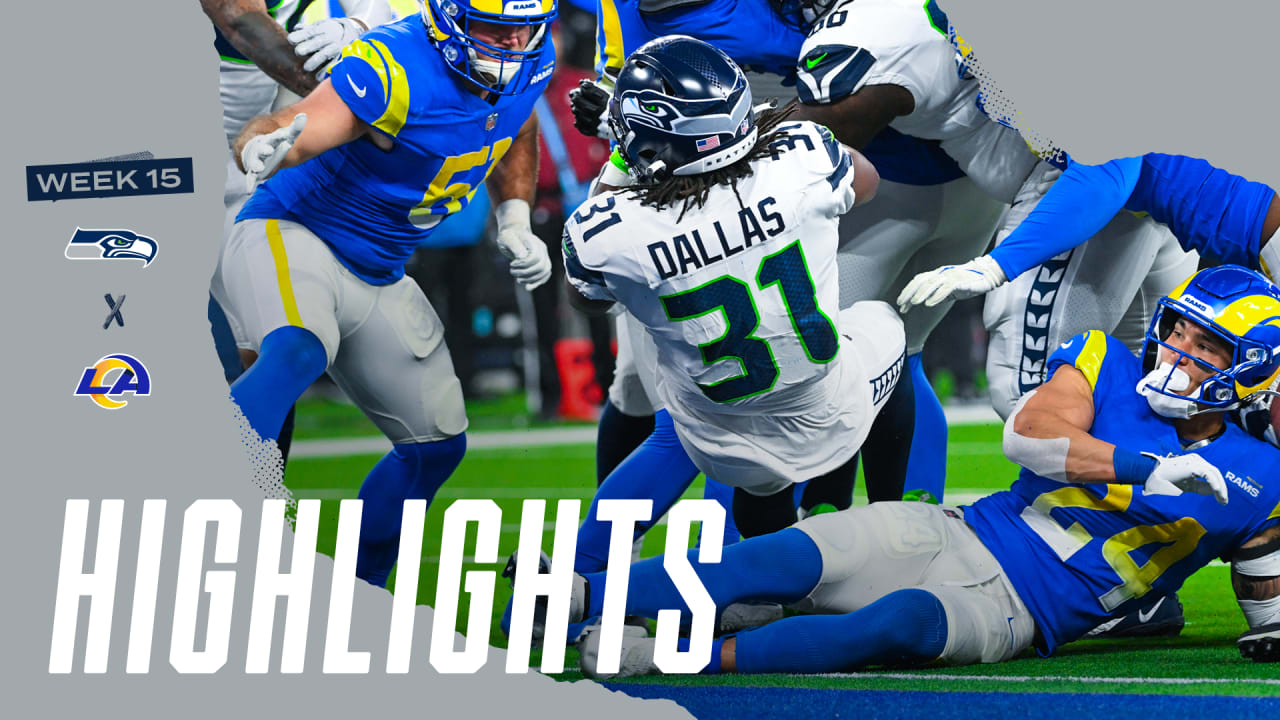 Seahawks vs. Rams Week 15 Highlights