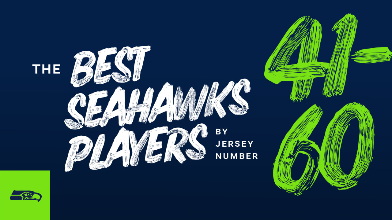seahawks rookie jersey numbers