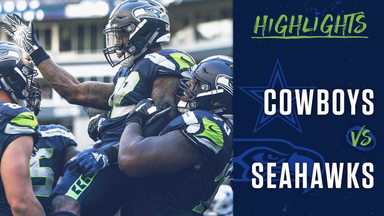 2018 Week 3 Seahawks vs Cowboys Highlights