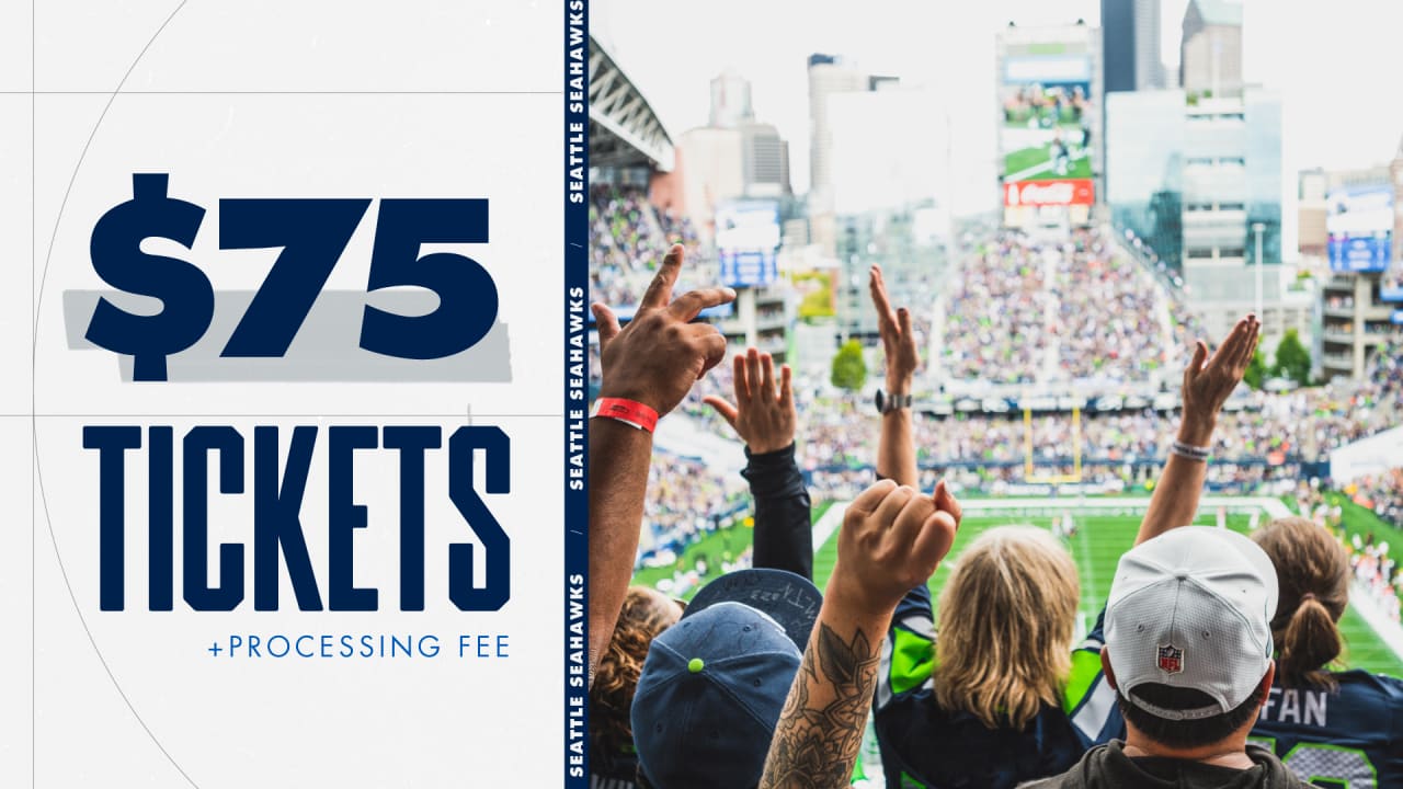 Seahawks Announce Details for $75 Single-Game Ticket Online Sale Event