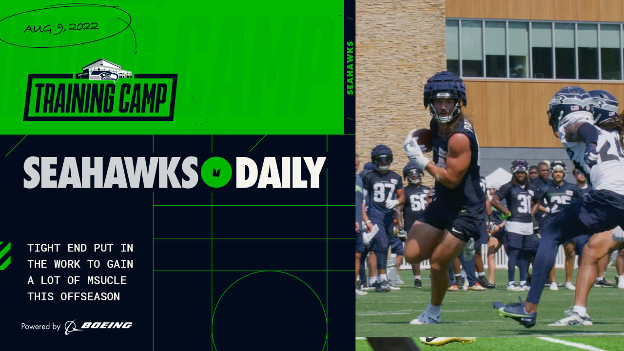 Quick Hits With Seattle Seahawks Tight End Colby Parkinson