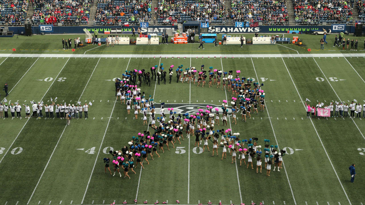 Seahawks, NFL raising awareness for breast cancer on game day