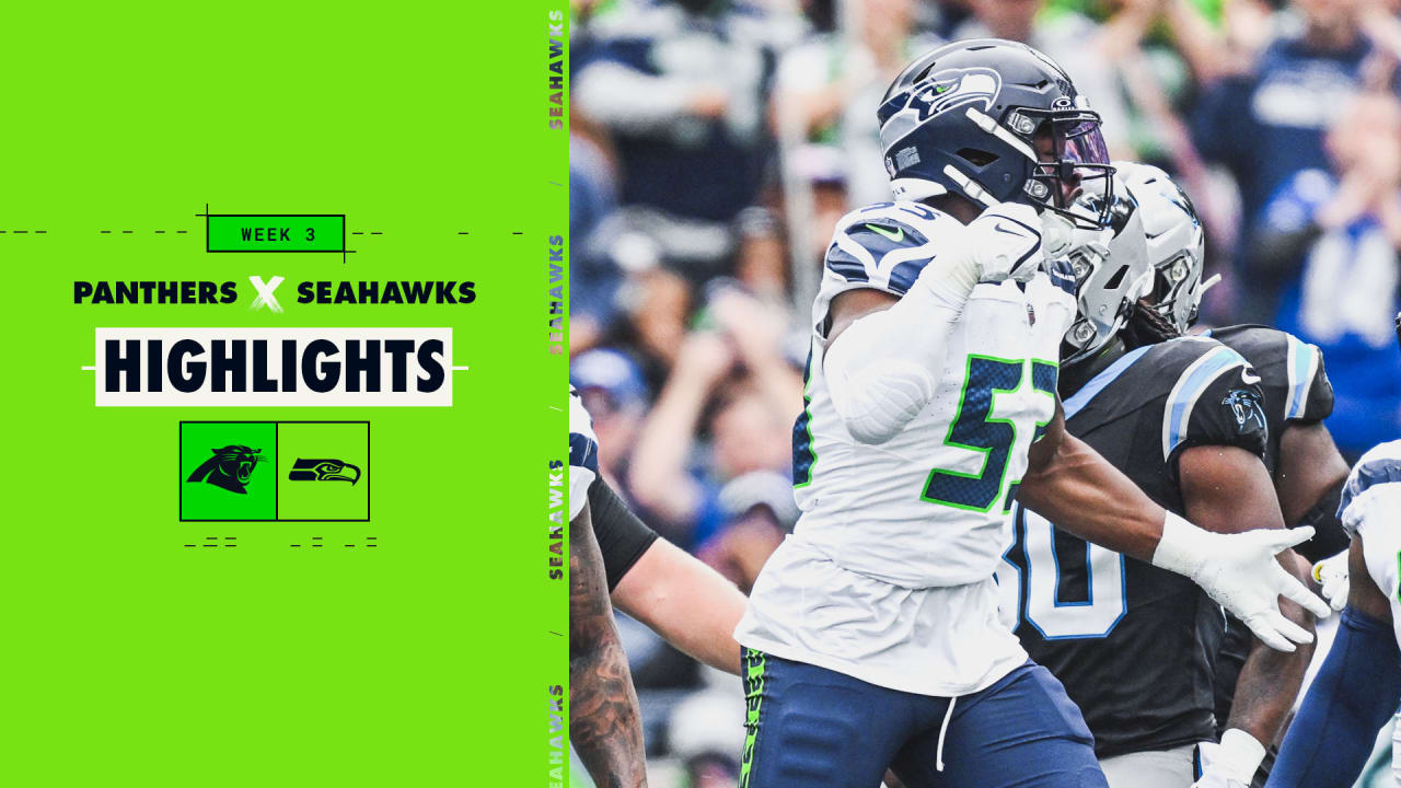 Points and Highlights: Carolina Panthers 27-37 Seattle Seahawks in NFL  Match 2023