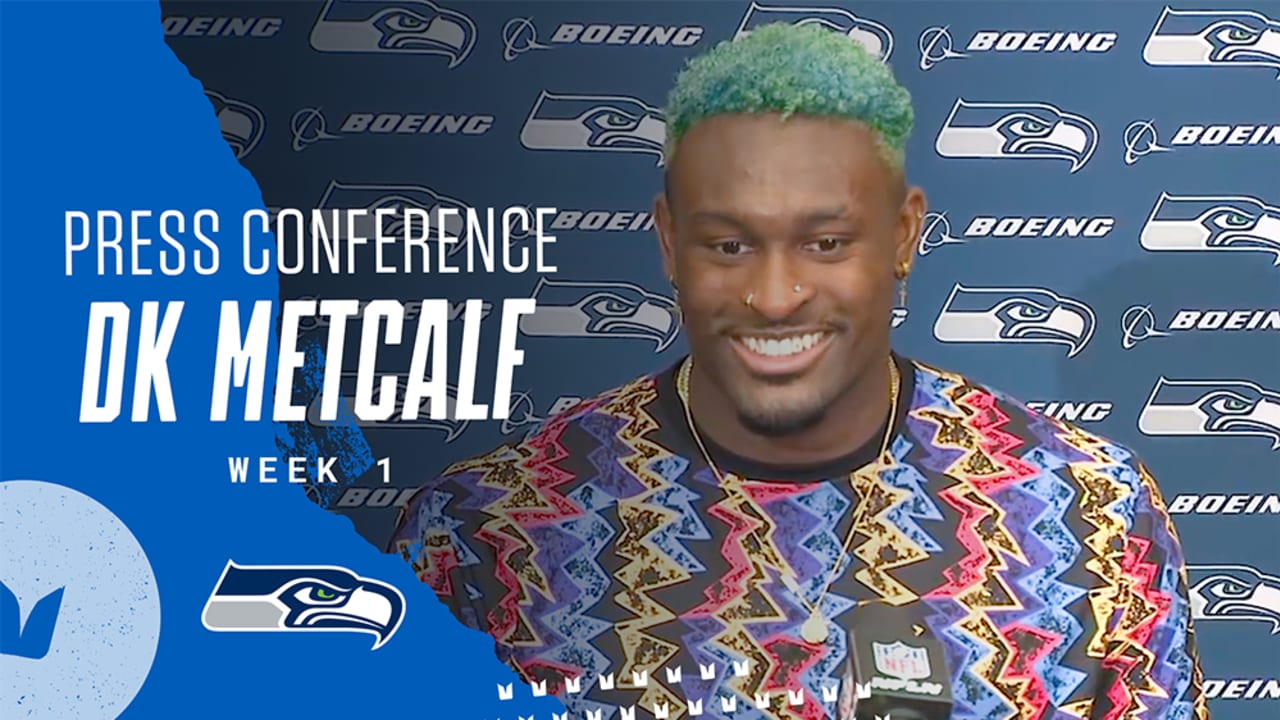 DK Metcalf Postgame Press Conference - Week 1