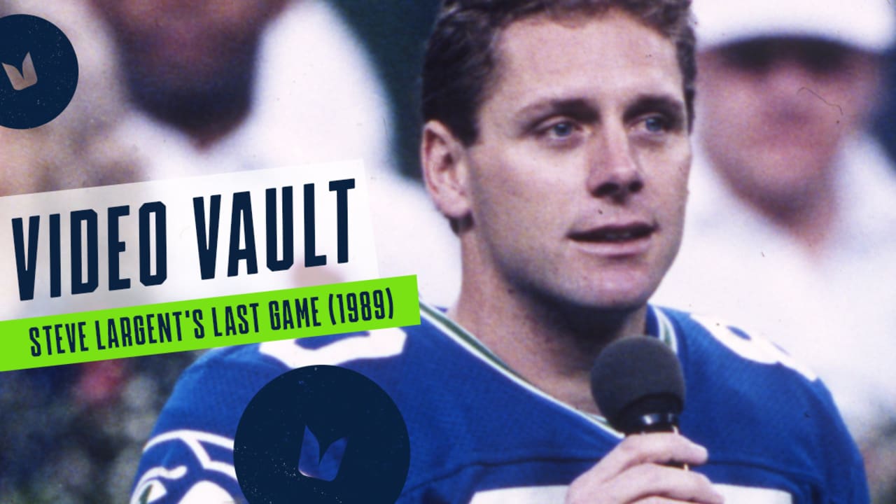 Seahawks Video Vault: Steve Largent's Final Game - 1989 Seahawks vs Redskins