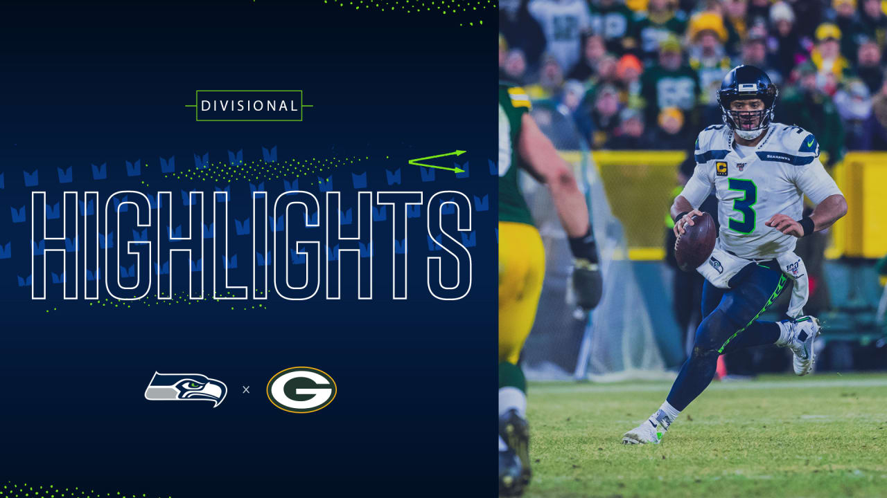 Seattle Seahawks vs. Green Bay Packers 2019 Divisional FULL Game 