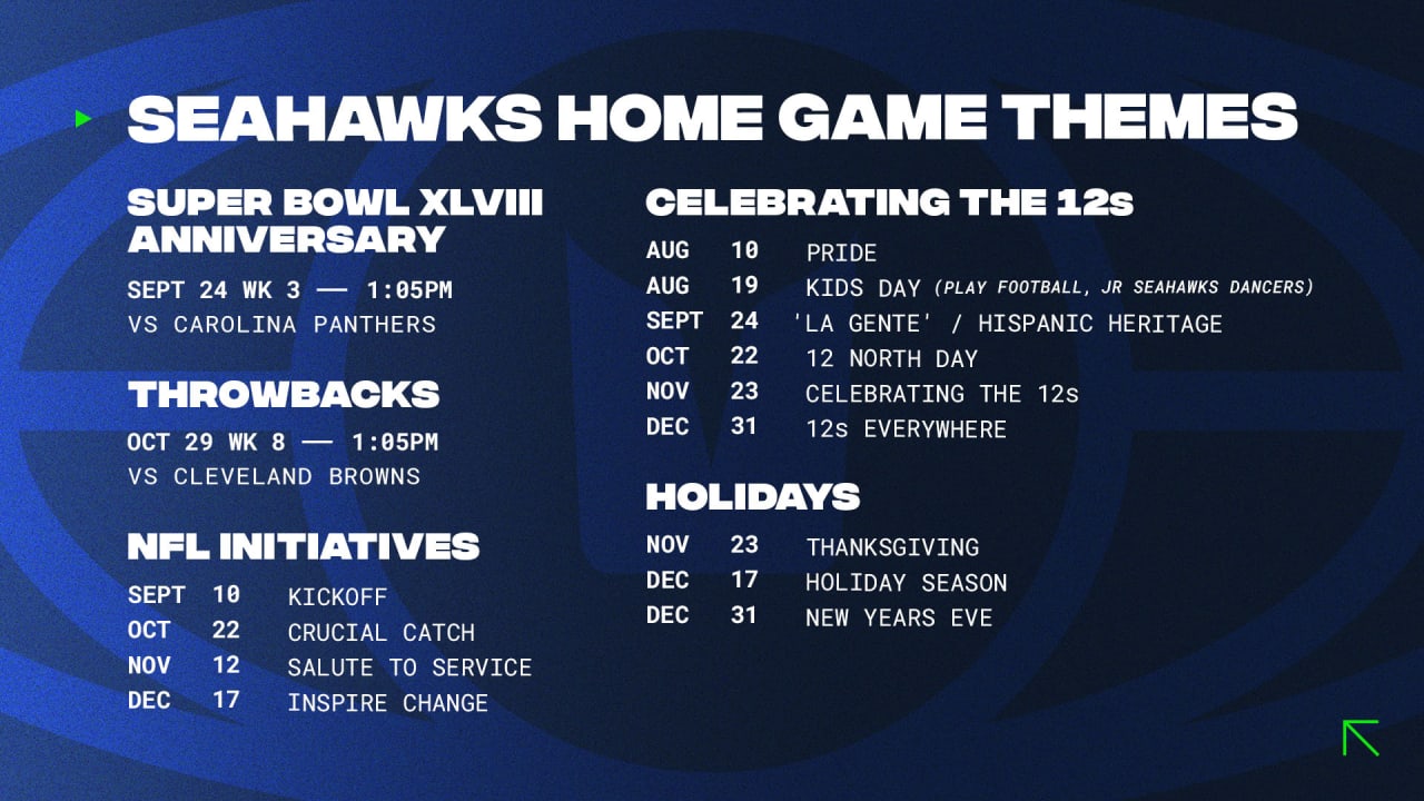 Seattle Seahawks Tickets, 2023 NFL Tickets & Schedule