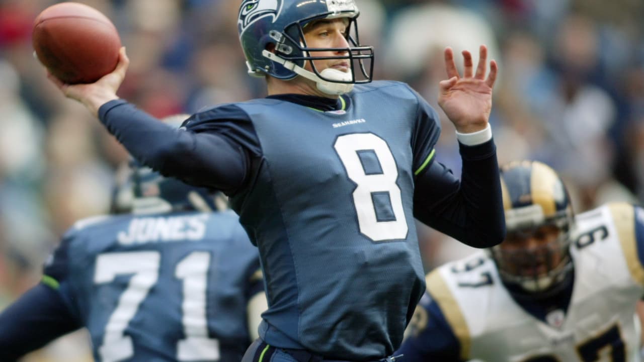 X \ Seattle Seahawks ב-X: #OTD in 2001: Matt @Hasselbeck acquired in trade  with the @Packers. (AP/ElaineThompson) [